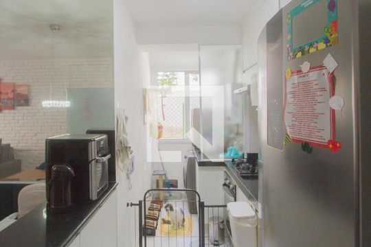 Cozinha de apartamento à venda com 2 quartos, 50m² em Santo Amaro, São Paulo