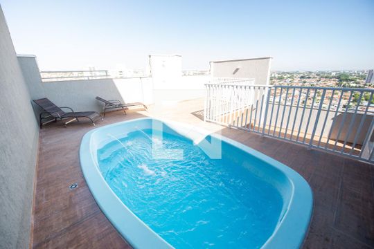 Área comum - Piscina de apartamento para alugar com 2 quartos, 78m² em Jardim das Nações, Taubaté