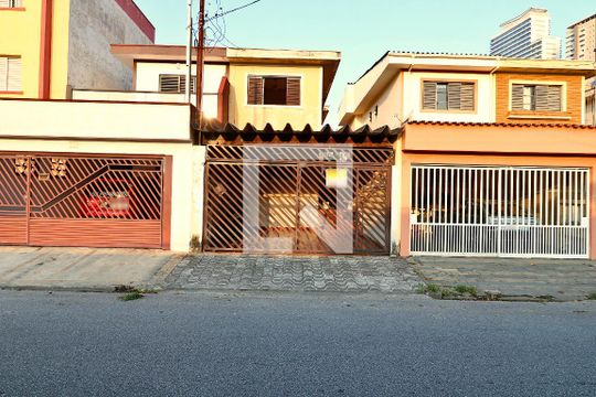 Fachada de casa à venda com 3 quartos, 193m² em Jardim Ocara, Santo André