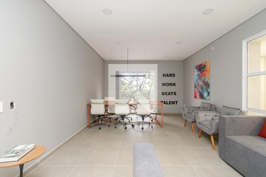 Área comum de kitnet/studio à venda com 1 quarto, 33m² em Campo Belo, São Paulo
