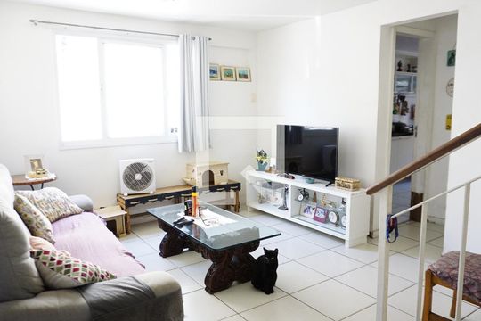 Sala de casa de condomínio à venda com 4 quartos, 155m² em Jacarepaguá, Rio de Janeiro