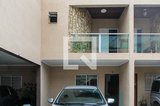 Garagem e frente da Casa de casa de condomínio à venda com 2 quartos, 150m² em Vila Ema, São Paulo
