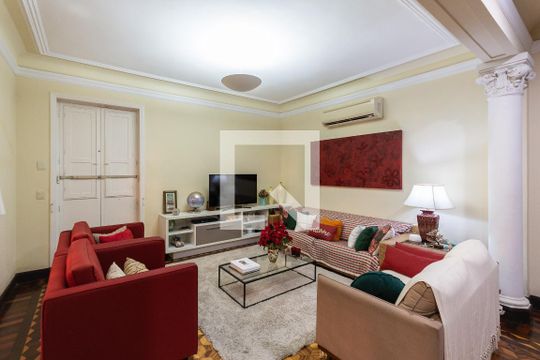 Sala  de casa à venda com 3 quartos, 200m² em Tijuca, Rio de Janeiro