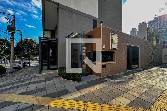 Fachada de kitnet/studio à venda com 0 quarto, 22m² em Jardim das Acacias, São Paulo