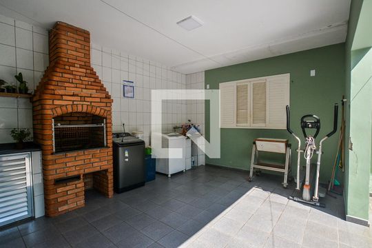 Área de Serviço de casa à venda com 4 quartos, 275m² em Jardim Alvorada, Santo André