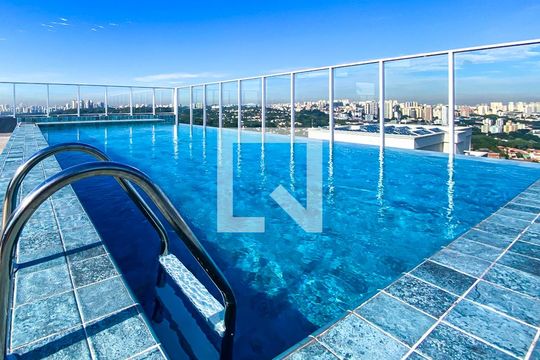 Área comum de kitnet/studio para alugar com 1 quarto, 25m² em Butantã, São Paulo