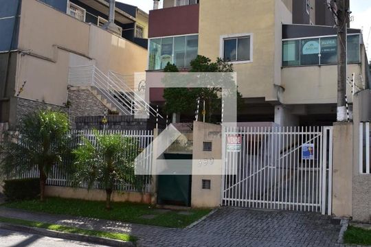 Fachada do condomínio de apartamento para alugar com 1 quarto, 38m² em Xaxim, Curitiba