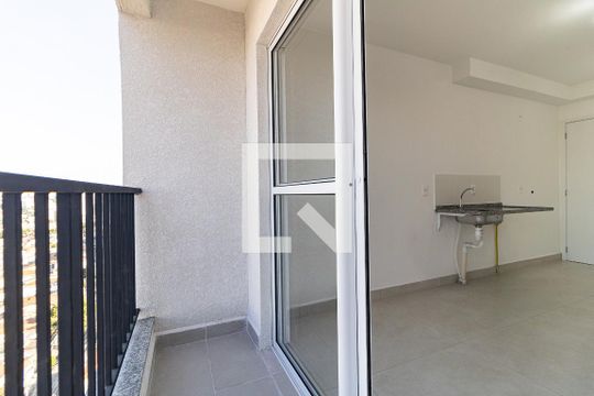 Varanda da Sala de apartamento à venda com 2 quartos, 35m² em Ipiranga, São Paulo