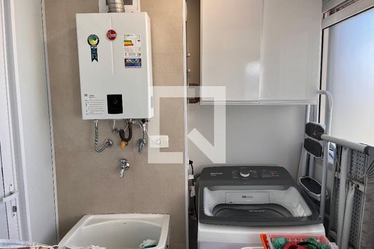 Área de Serviço de apartamento à venda com 2 quartos, 79m² em Vila Anastácio, São Paulo