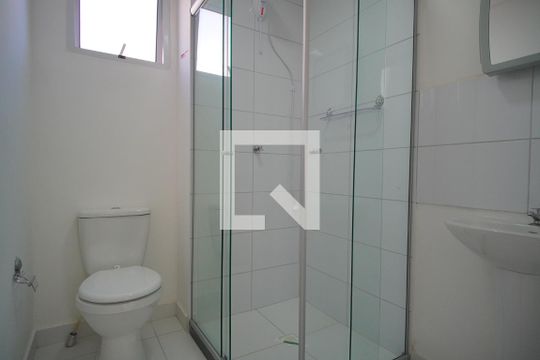 Banheiro Corredor de apartamento à venda com 2 quartos, 40m² em Parque Santa Fé, Porto Alegre