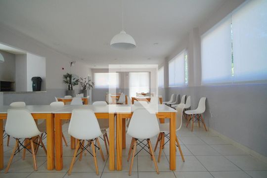 Área comum - Salão de festas de apartamento à venda com 2 quartos, 40m² em Parque Santa Fé, Porto Alegre