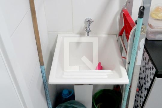 Cozinha - Tanque de apartamento à venda com 1 quarto, 46m² em Vila Palmeiras, São Paulo