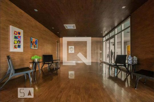 Hall Social Bloco de kitnet/studio à venda com 0 quarto, 35m² em Itaim Bibi, São Paulo