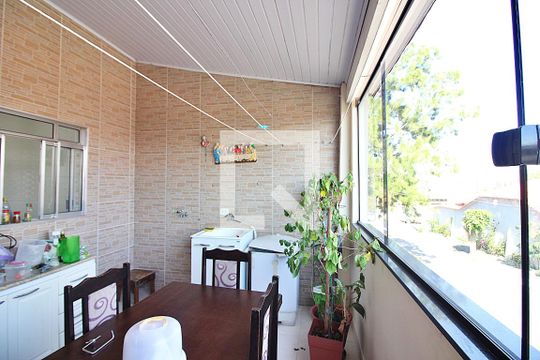 Área de Serviço e Espaço Gourmet de casa para alugar com 2 quartos, 149m² em Ferrazópolis, São Bernardo do Campo