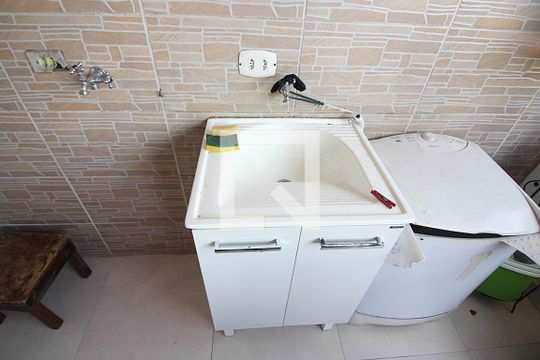 Área de Serviço e Espaço Gourmet de casa para alugar com 2 quartos, 149m² em Ferrazópolis, São Bernardo do Campo