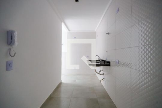 Cozinha de apartamento para alugar com 2 quartos, 45m² em Vila Dom Pedro Ii, São Paulo