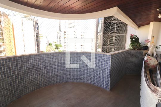 Sacada/ varanda de apartamento para alugar com 4 quartos, 290m² em Setor Oeste, Goiânia