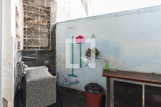 Área de Serviço de casa à venda com 2 quartos, 96m² em Grajaú, Rio de Janeiro