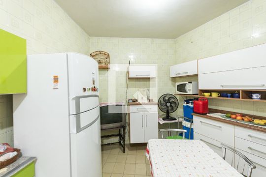 Cozinha de casa à venda com 2 quartos, 96m² em Grajaú, Rio de Janeiro