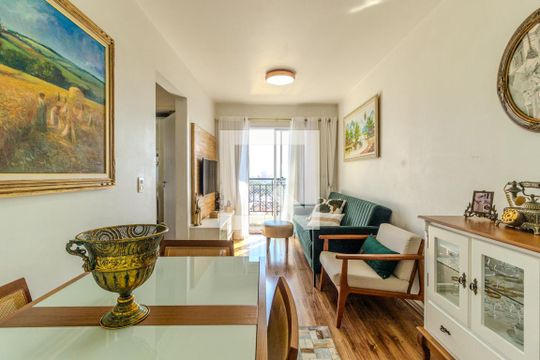 Sala de apartamento à venda com 2 quartos, 47m² em Luz, São Paulo