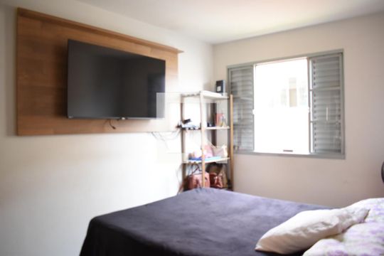 Quarto 2 de apartamento para alugar com 3 quartos, 60m² em Santa Cândida, Curitiba