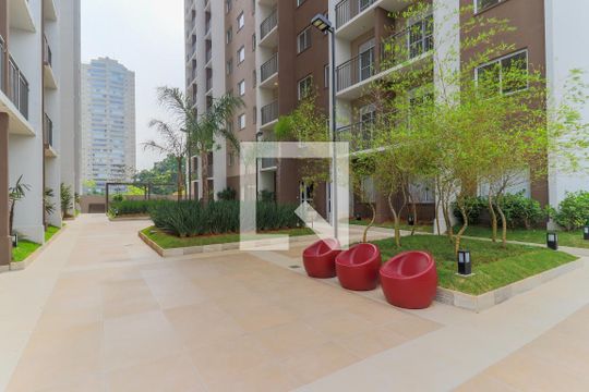 Área comum de apartamento para alugar com 1 quarto, 29m² em Jardim Caravelas, São Paulo
