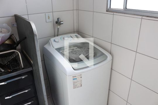Área de Serviço de apartamento à venda com 2 quartos, 45m² em Diamante, Belo Horizonte