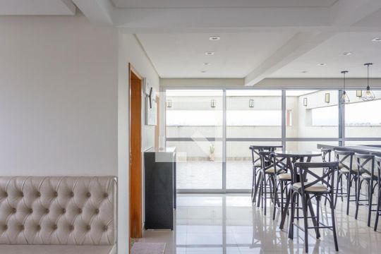 Área comum - Salão de festas de apartamento para alugar com 1 quarto, 36m² em Penha de França, São Paulo