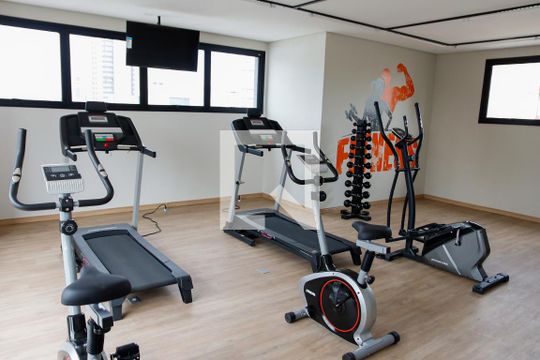 Área comum - Academia de apartamento para alugar com 1 quarto, 34m² em Centro, Osasco