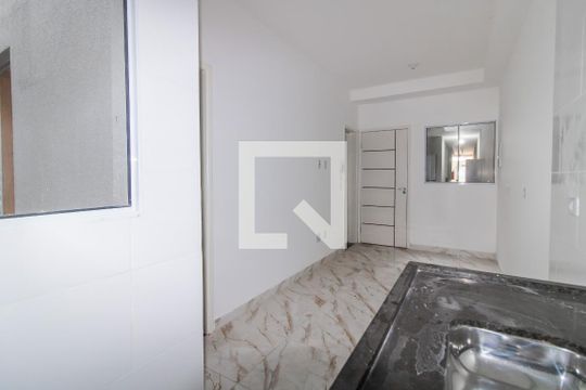Cozinha de apartamento para alugar com 1 quarto, 26m² em Jardim Nordeste, São Paulo