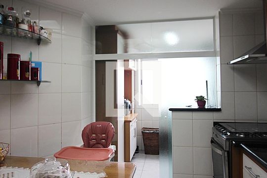 Cozinha de apartamento à venda com 3 quartos, 180m² em Centro, São Bernardo do Campo
