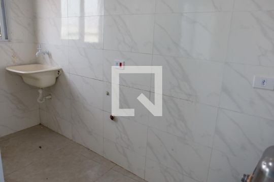 Cozinha de casa para alugar com 1 quarto, 40m² em Bela Vista, Osasco