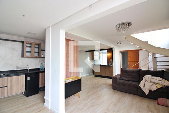 Sala e Espaço Gourmet de casa de condomínio à venda com 3 quartos, 232m² em Vila Sao Leopoldo, São Bernardo do Campo