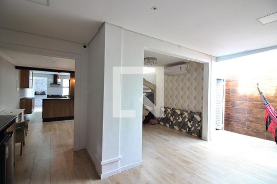 Sala e Espaço Gourmet de casa de condomínio à venda com 3 quartos, 232m² em Vila Sao Leopoldo, São Bernardo do Campo