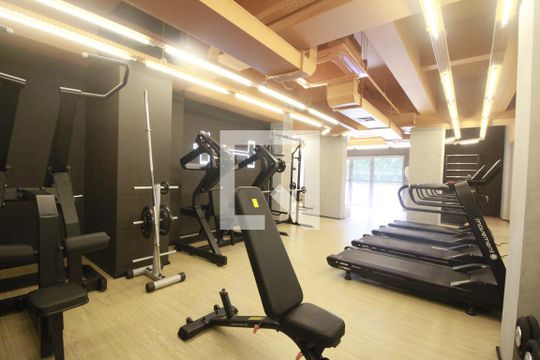 Academia de kitnet/studio para alugar com 1 quarto, 31m² em Indianópolis, São Paulo