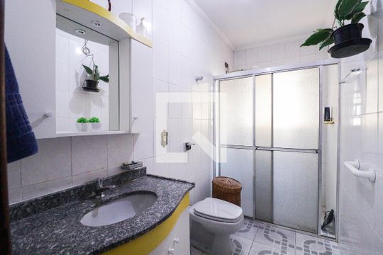 Banheiro da Suíte de casa à venda com 3 quartos, 183m² em Vila Aurora (zona Norte), São Paulo