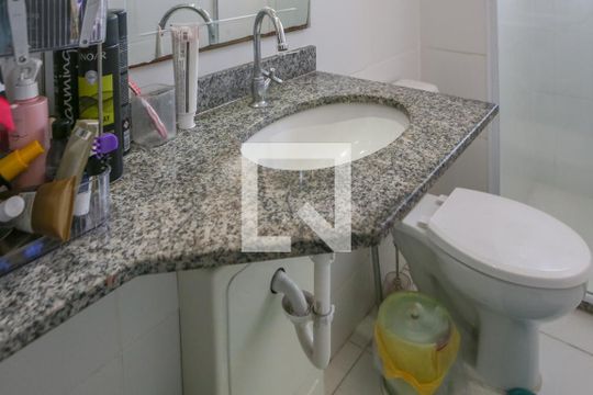 Banheiro da Suíte de apartamento à venda com 2 quartos, 70m² em Bom Retiro, São Paulo