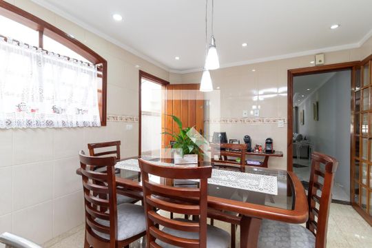 Sala de Jantar de casa à venda com 3 quartos, 220m² em Jardim Franca, São Paulo