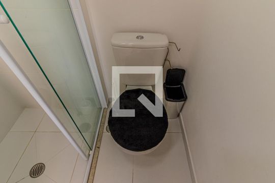 Banheiro de kitnet/studio à venda com 1 quarto, 22m² em Centro Histórico de São Paulo, São Paulo