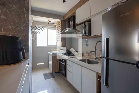 Cozinha de apartamento à venda com 2 quartos, 63m² em Centro, Diadema