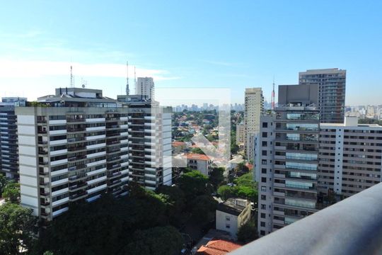 Vista de apartamento para alugar com 1 quarto, 30m² em Sumaré, São Paulo