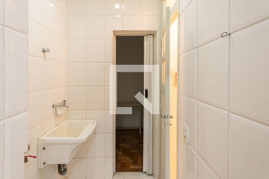 Área de Serviço de apartamento à venda com 2 quartos, 57m² em Praça da Bandeira, Rio de Janeiro
