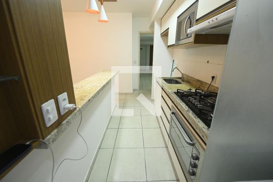 Cozinha de apartamento à venda com 2 quartos, 60m² em São Francisco, Goiânia