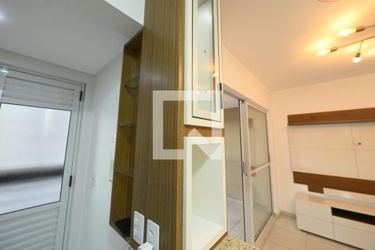 Cozinha de apartamento à venda com 2 quartos, 60m² em São Francisco, Goiânia