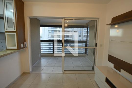 Sala de apartamento para alugar com 2 quartos, 60m² em São Francisco, Goiânia