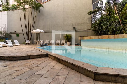 Piscina de apartamento para alugar com 4 quartos, 250m² em Higienópolis, São Paulo
