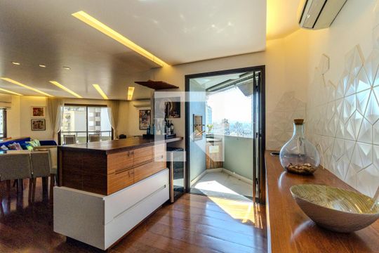 Área Gourmet de apartamento para alugar com 4 quartos, 250m² em Higienópolis, São Paulo