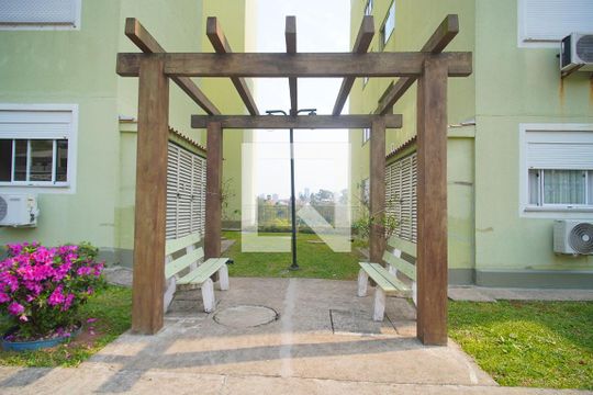 Área externa de apartamento à venda com 2 quartos, 54m² em Canudos, Novo Hamburgo