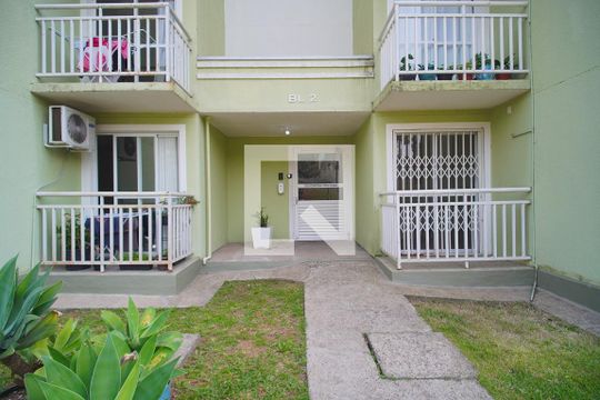 Fachada do bloco de apartamento à venda com 2 quartos, 54m² em Canudos, Novo Hamburgo