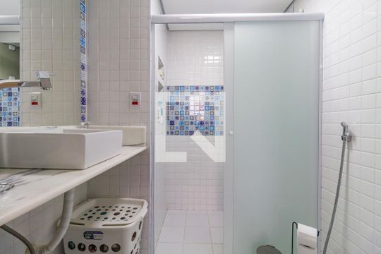Banheiro da Suíte de apartamento à venda com 3 quartos, 99m² em Paraíso, São Paulo